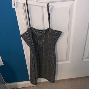 Zaful, small mini dress, plaid